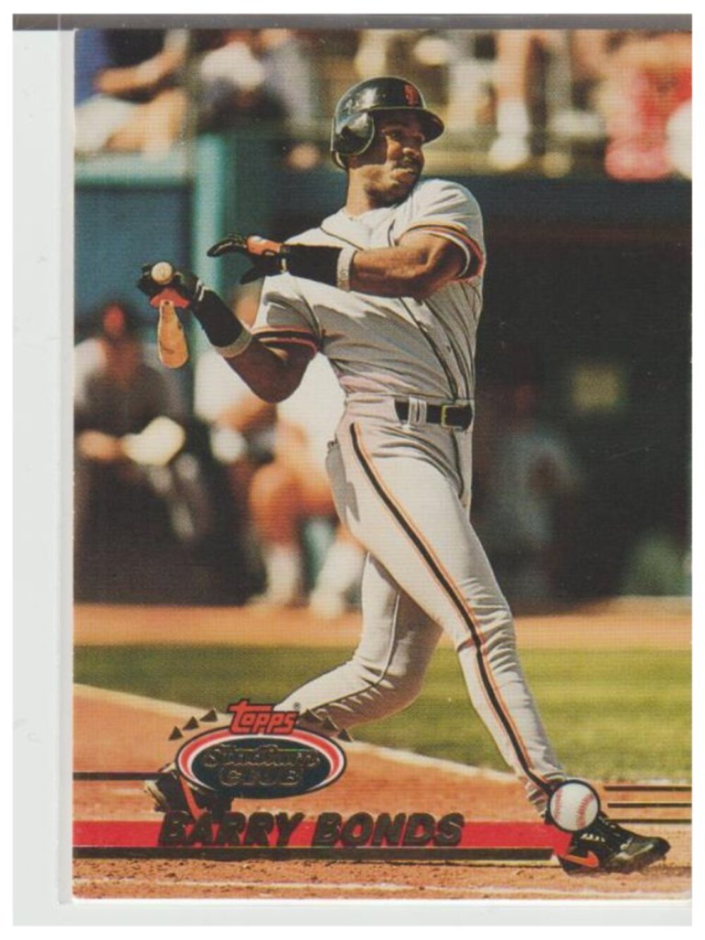 Barry Bonds 1993 Topps Stadium Club S. F. Giants #684